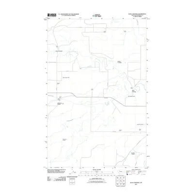 2011 Map of Kuka Crossing, 2011 Print