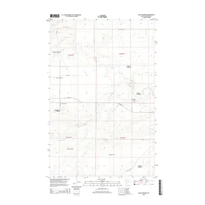 2014 Map of Kuka Crossing, 2014 Print