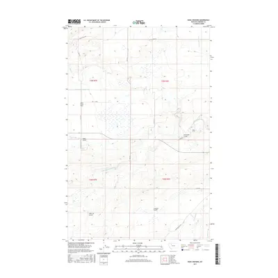 2017 Map of Kuka Crossing, 2017 Print