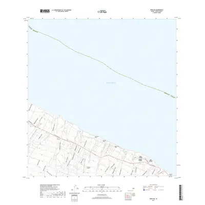 2017 Map of Kukaiau, 2017 Print