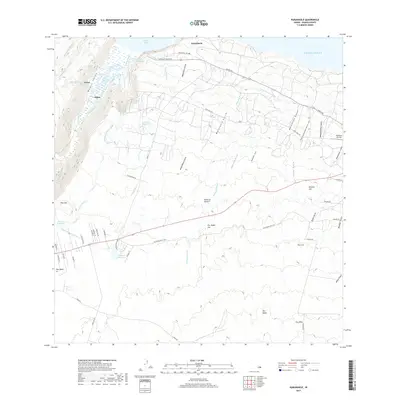 2017 Map of Kukuihaele, 2017 Print