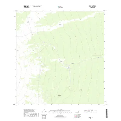 2017 Map of Kulani, 2017 Print
