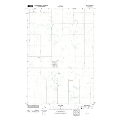 2011 Map of Kulm, 2011 Print