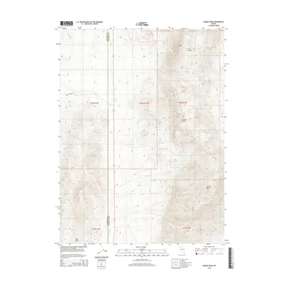 2014 Map of Kumiva Peak, 2014 Print