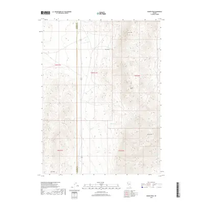 2018 Map of Kumiva Peak, 2018 Print