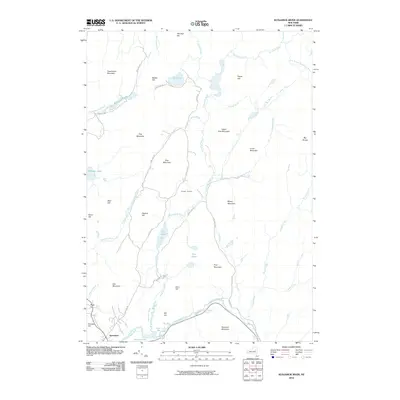 2010 Map of Kunjamuk River, 2010 Print