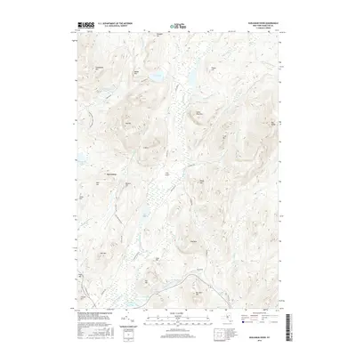 2016 Map of Kunjamuk River, 2016 Print