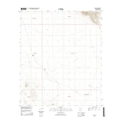 2014 Map of Kupk, 2014 Print