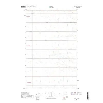 2020 Map of Kuroki, 2020 Print