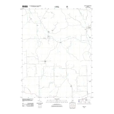 2011 Map of Kurtz, 2011 Print