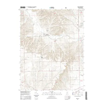 2016 Map of Kurtz, 2016 Print