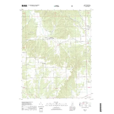2019 Map of Kurtz, 2019 Print