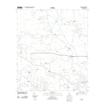 2011 Map of Kushla, 2011 Print
