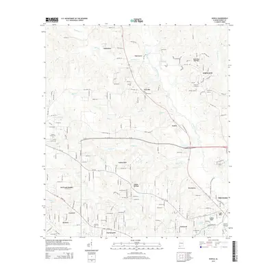 2014 Map of Kushla, 2014 Print