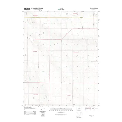 2013 Map of Kutch SE, 2013 Print