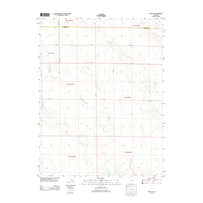 2013 Map of Kutch SW, 2013 Print