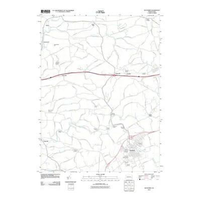 2010 Map of Kutztown, 2010 Print
