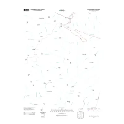 2013 Map of Kuwohi, 2013 Print