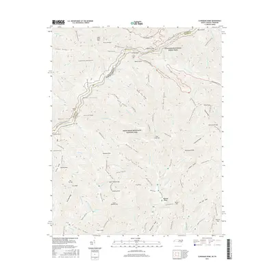 2016 Map of Kuwohi, 2016 Print