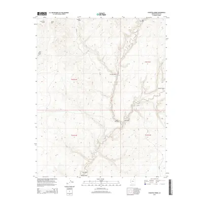2014 Map of Kydestea Spring, 2014 Print