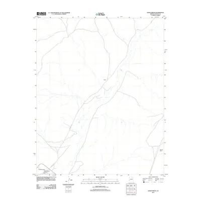 2011 Map of Kykotsmovi, 2011 Print