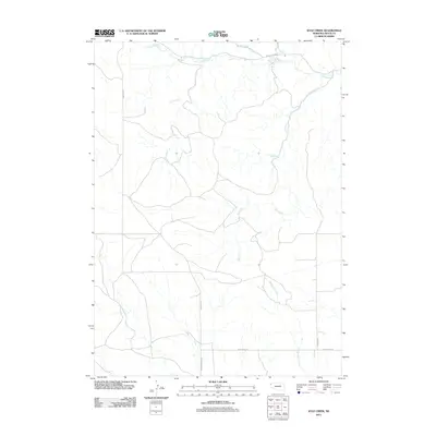 2011 Map of Kyle Creek, 2011 Print