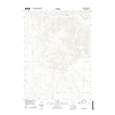 2014 Map of Kyle Creek, 2014 Print