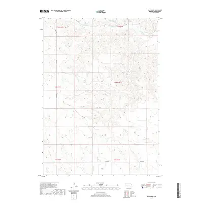 2017 Map of Kyle Creek, 2017 Print