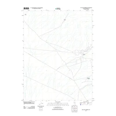 2011 Map of Kyle Hot Springs, 2011 Print