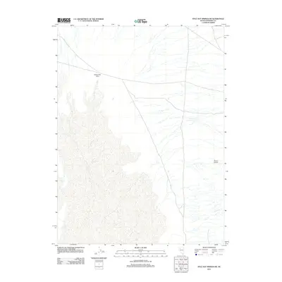 2011 Map of Kyle Hot Springs SW, 2011 Print