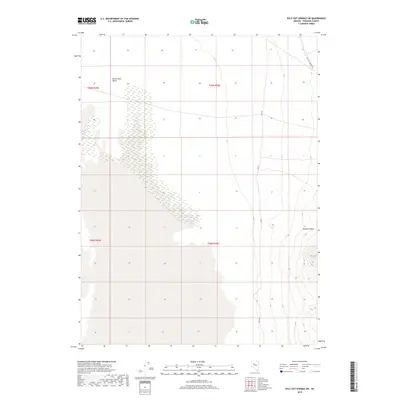 2018 Map of Kyle Hot Springs SW, 2018 Print