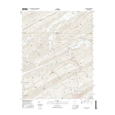 2016 Map of Kyles Ford, 2016 Print