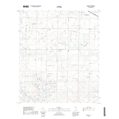 2018 Map of Kynesville, 2018 Print