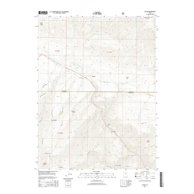 2014 Map of Kyune, 2014 Print