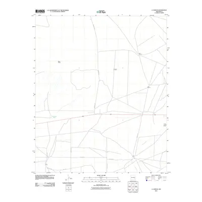 2010 Map of L E Ranch, 2010 Print
