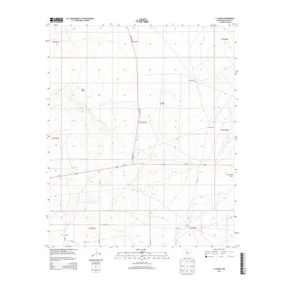 2013 Map of L E Ranch, 2013 Print
