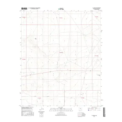 2017 Map of L E Ranch, 2017 Print