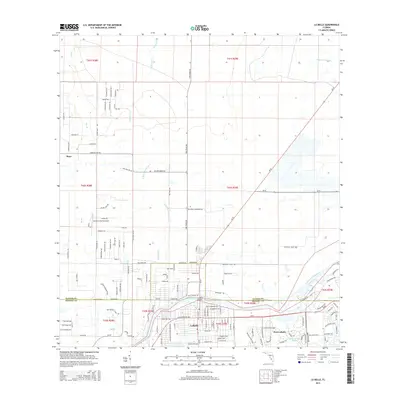2015 Map of La Belle, 2015 Print