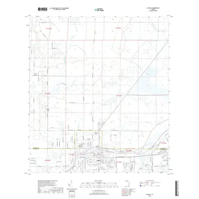2018 Map of La Belle, 2018 Print