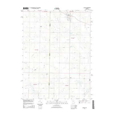 2014 Map of La Belle, 2014 Print