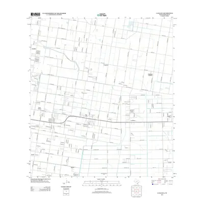 2012 Map of La Blanca, 2012 Print
