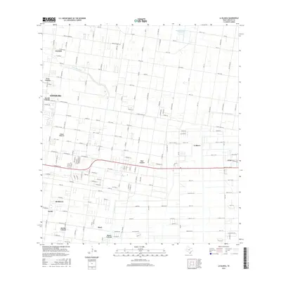 2016 Map of La Blanca, 2016 Print