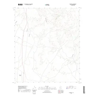 2019 Map of La Boquilla, 2019 Print