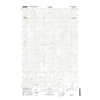 2017 Map of La Branche, 2017 Print