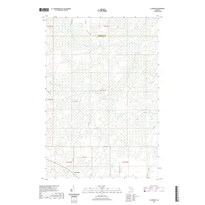 2019 Map of La Branche, 2019 Print