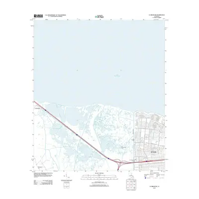 2012 Map of La Branche, 2012 Print