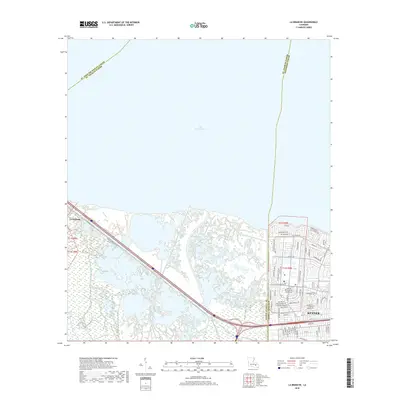 2018 Map of La Branche, 2018 Print