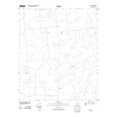 2010 Map of La Casa, 2010 Print