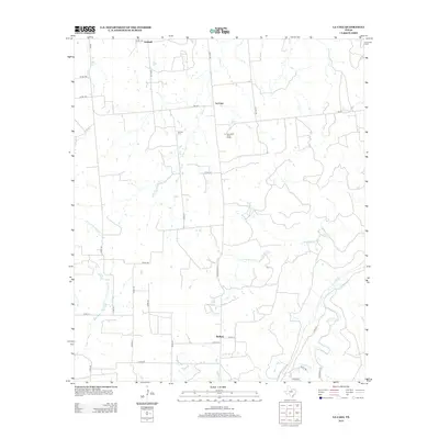 2012 Map of La Casa, 2012 Print