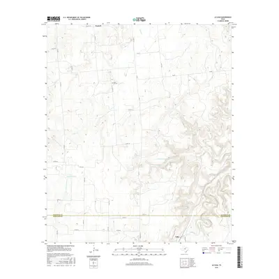 2016 Map of La Casa, 2016 Print